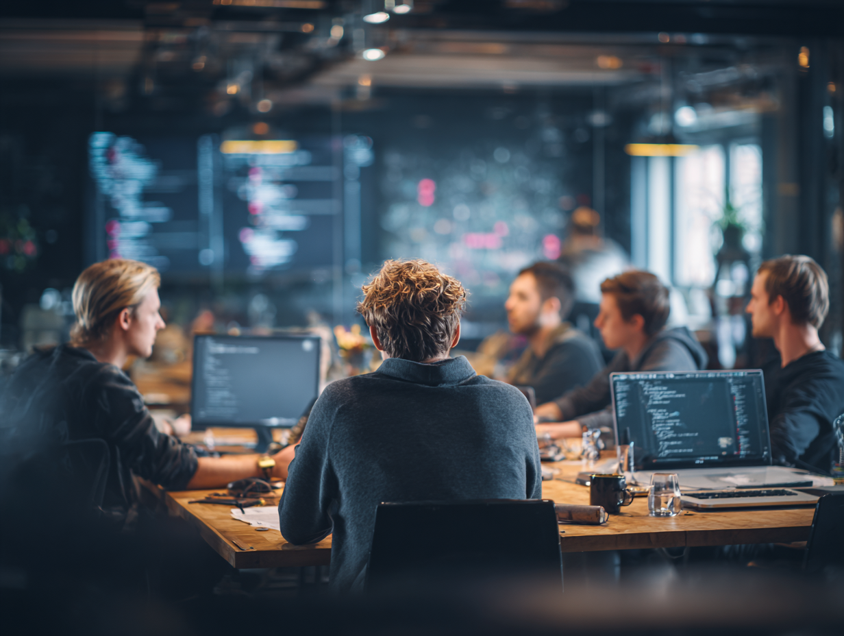 UI design system pinned on board