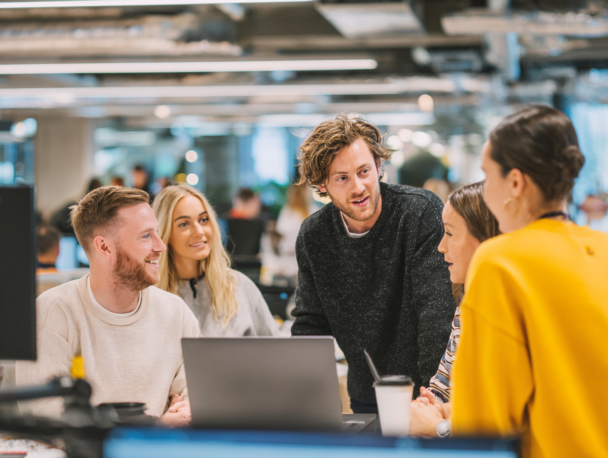 Marketing dashboard showing ASO metrics